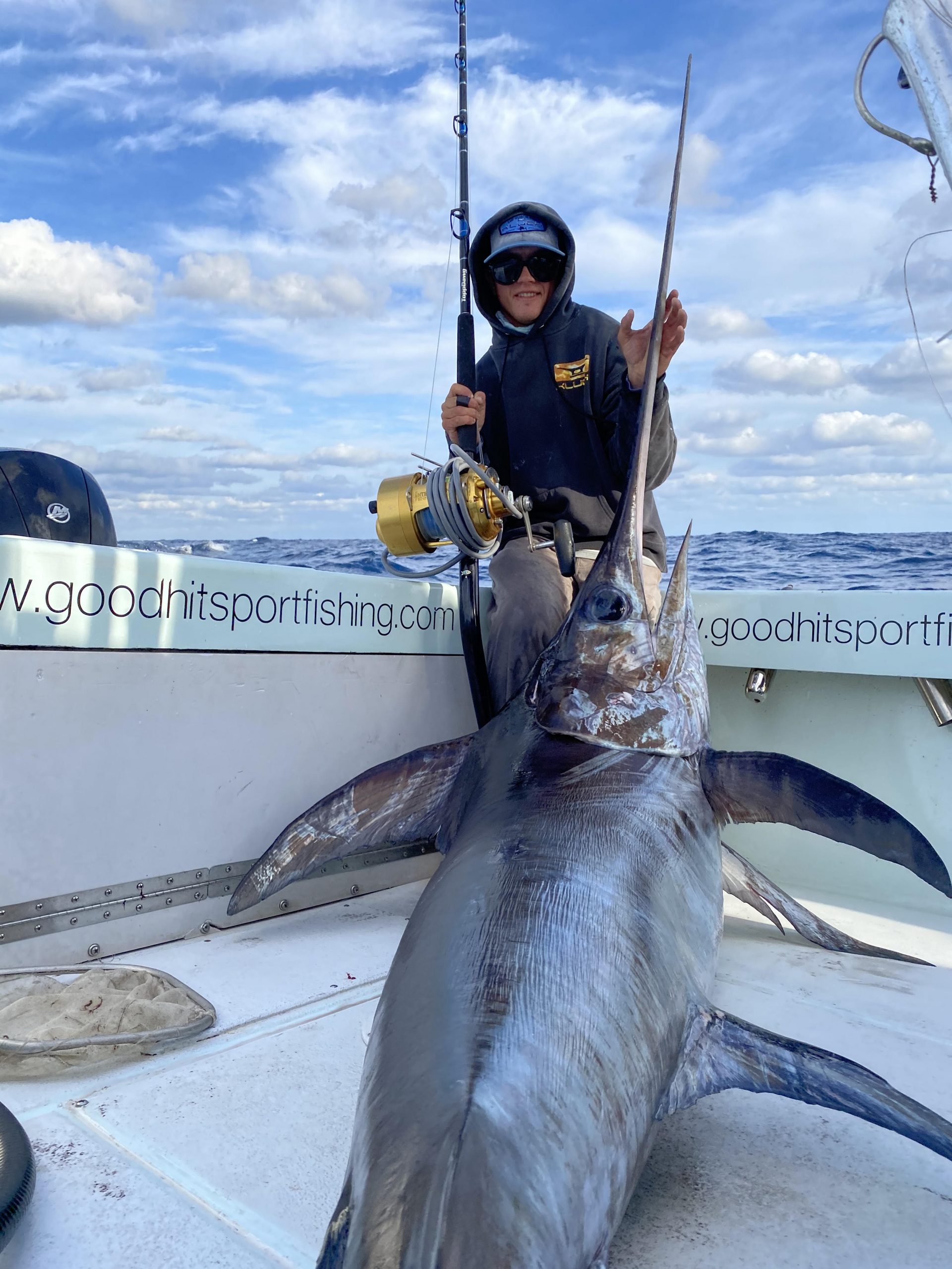 More Swordfish & Deepwater Snapper Grouper - Florida Sport Fishing TV- LP  S-1200 Reel Review 